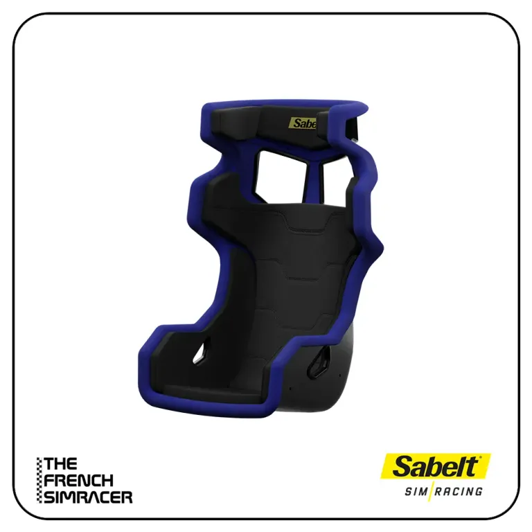 Sabelt SRX-1 Royal Black – Siège Sim Racing Premium (X Series)