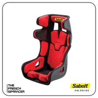 Sabelt GT-PAD Red XL – Modular FIA-Approved Sim Racing Seat (XL)
