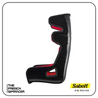 Sabelt GT-PAD Red XL – Modular FIA-Approved Sim Racing Seat (XL)