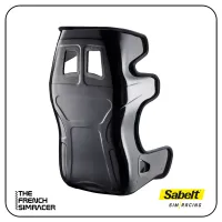Sabelt GT-PAD Black XL – Siège Sim Racing Modulaire Homologué FIA (XL)