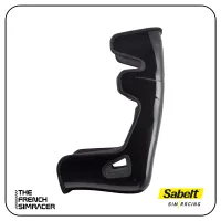 Sabelt GT-PAD Black XL – Siège Sim Racing Modulaire Homologué FIA (XL)