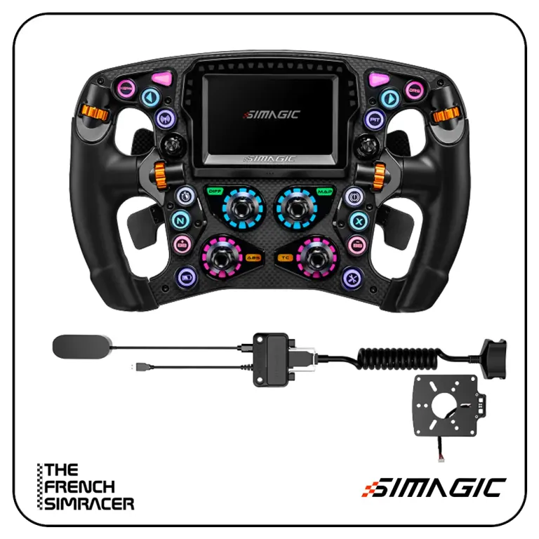 Simagic Zeus Formula Direct Wired Bundle (Alpha / Bases Tierces)