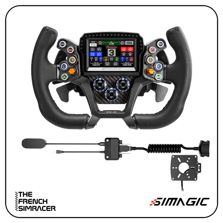 Simagic Zeus GT Wired Bundle (ALPHA / Bases Tierces)