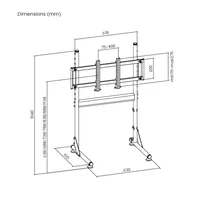 Oplite NitroKart Monitor Stand Noir V2