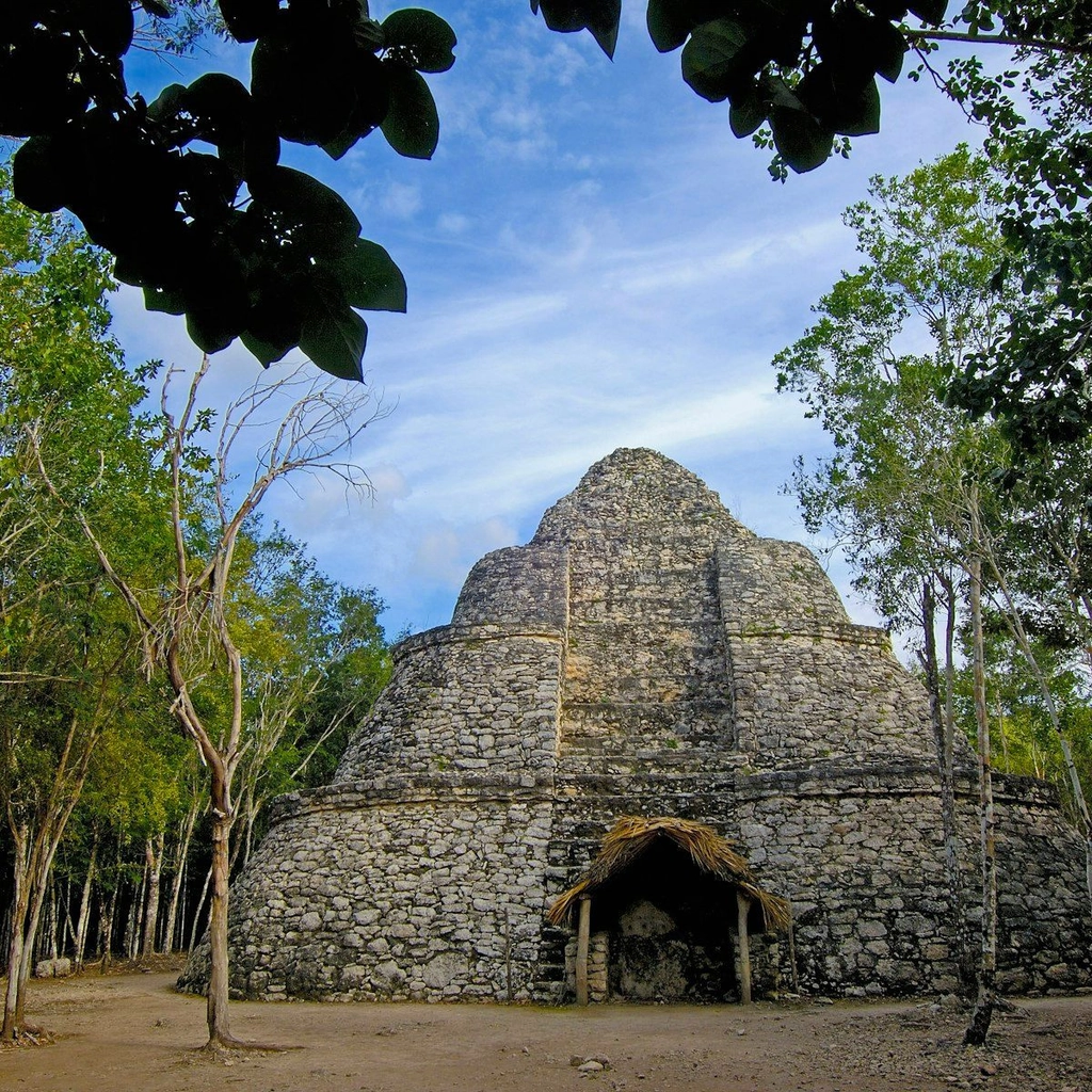 Nohoch Mul Pyramid - 2