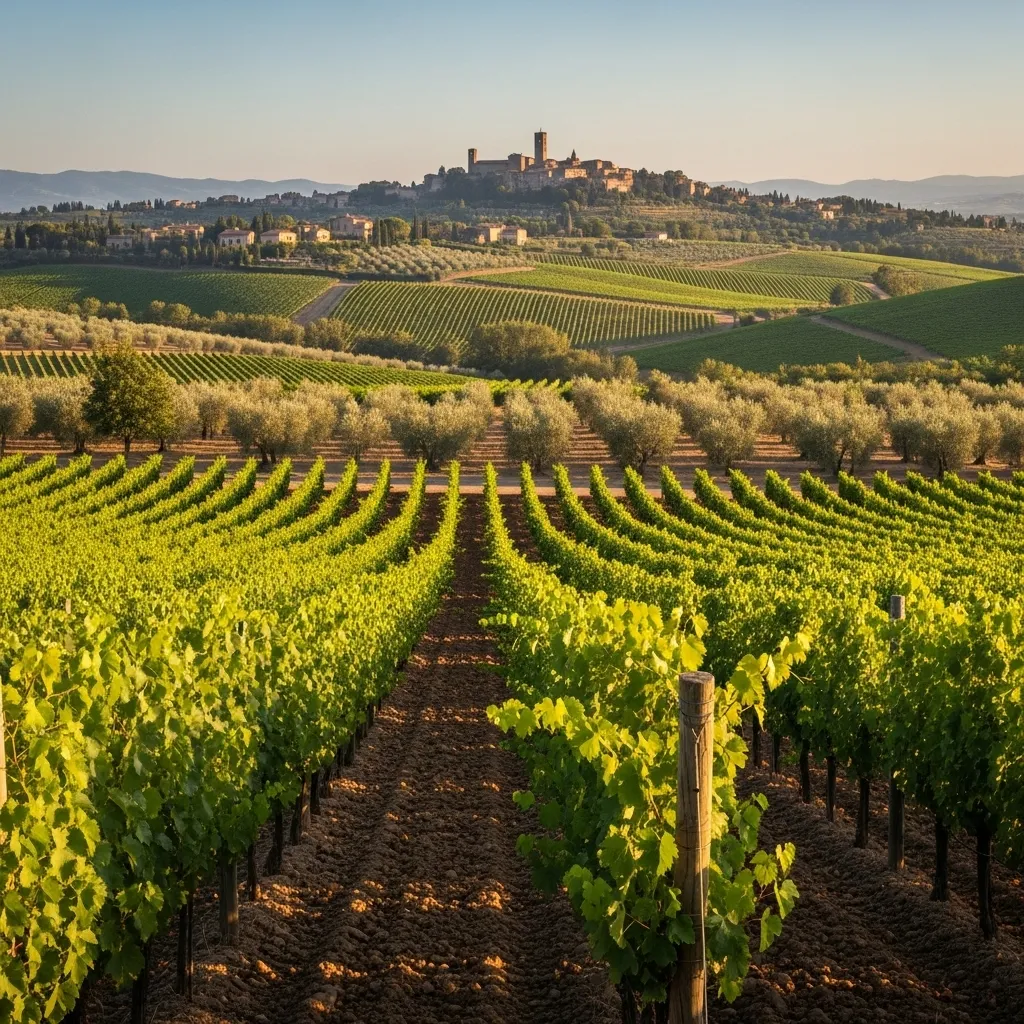 Brunello di Montalcino is Sangiovese and, by DOCG rules, can’t be released until January 1 of the fifth year after harvest—after at least two years in oak and a minimum four months in bottle (six for Riserva).