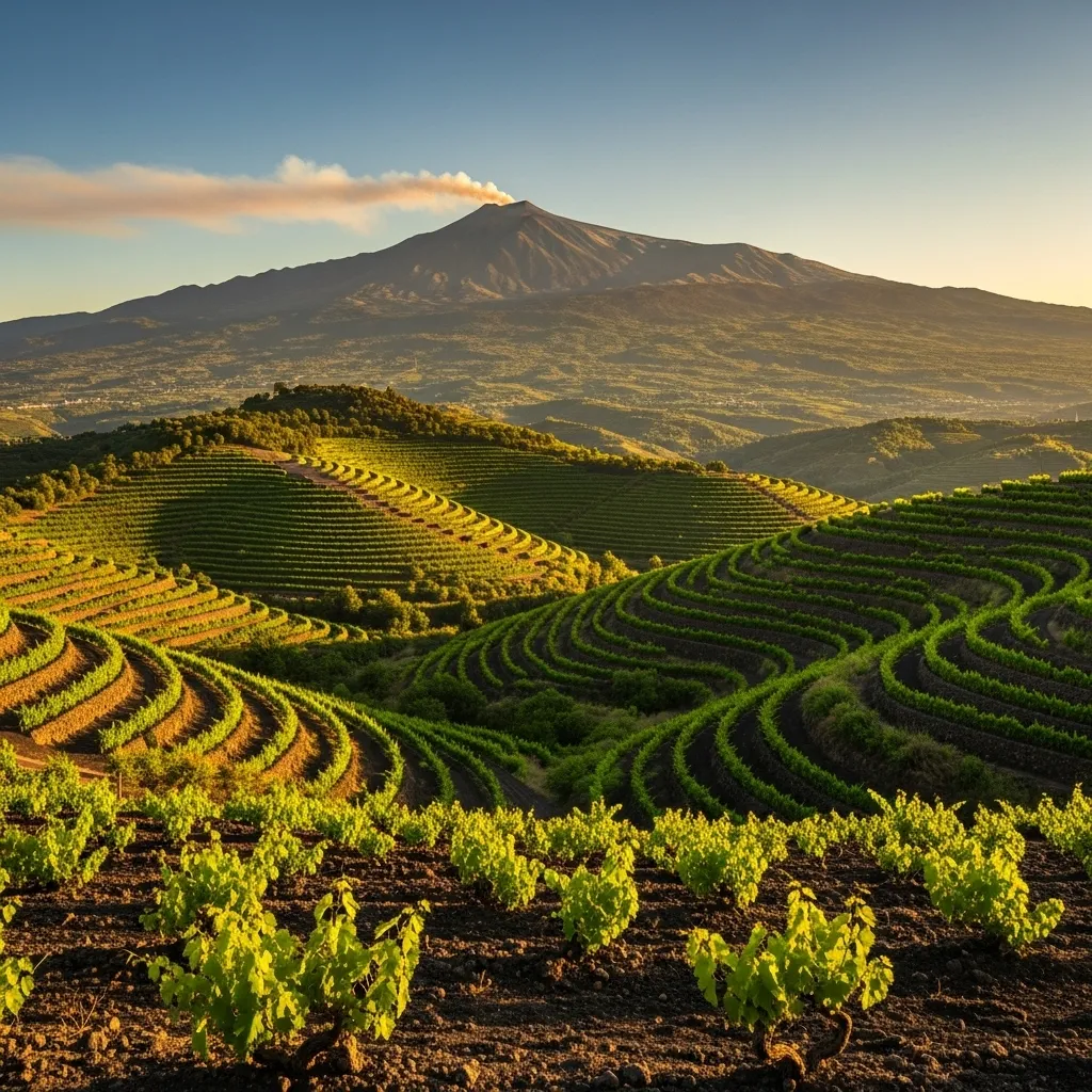 Etna DOC was established in 1968—the first Denominazione di Origine Controllata in Sicily—setting the quality standard that still guides winemaking on the volcano’s slopes today.
