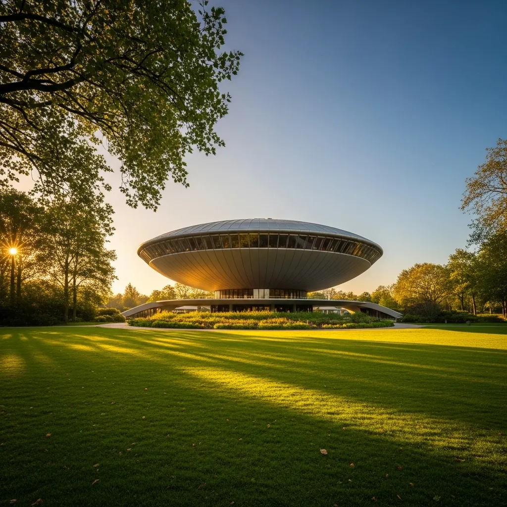 Evoluon—the city’s saucer-shaped 1966 landmark—has been a designated Dutch national monument (rijksmonument) since 17 April 2018.