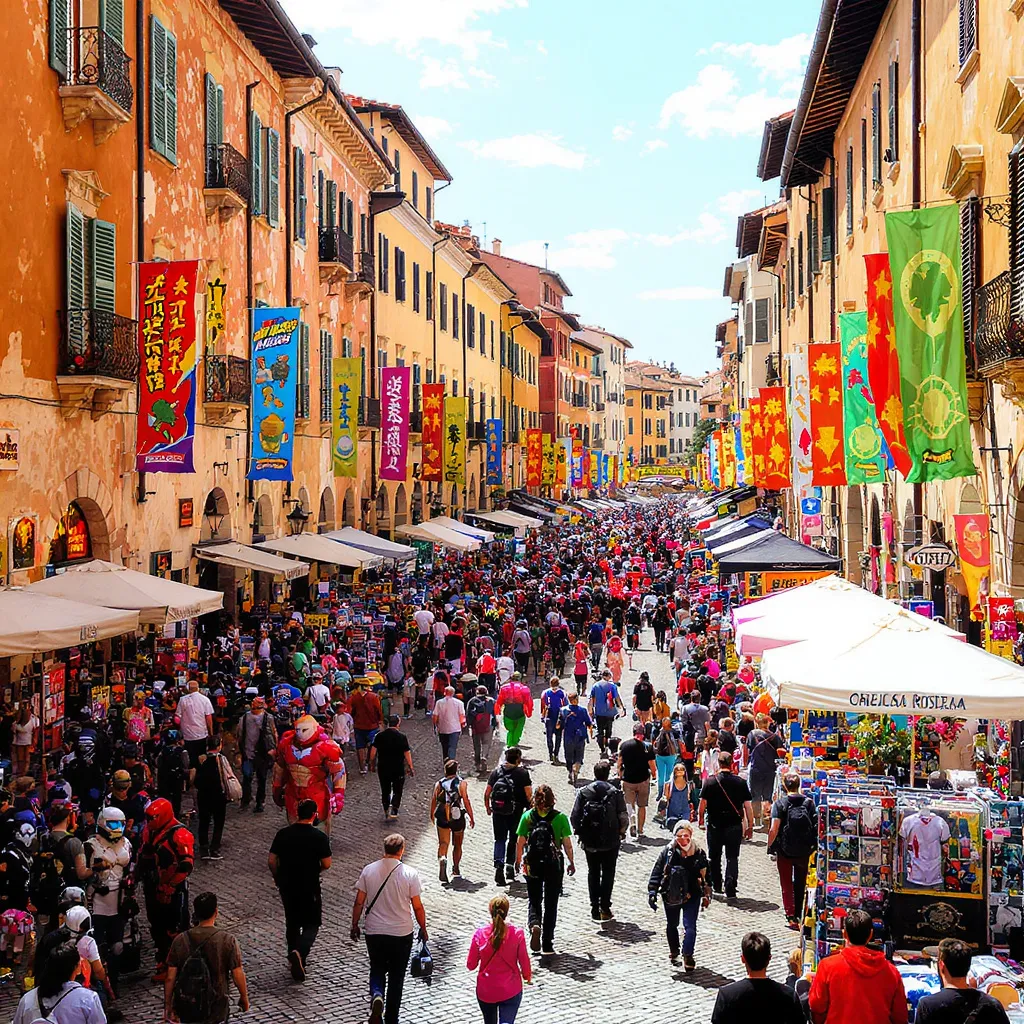 Lucca Comics & Games takes over the historic center each year in late October–early November; in 2024 the festival ran Oct 30–Nov 3 with a daily cap of 80,000 entry tickets.