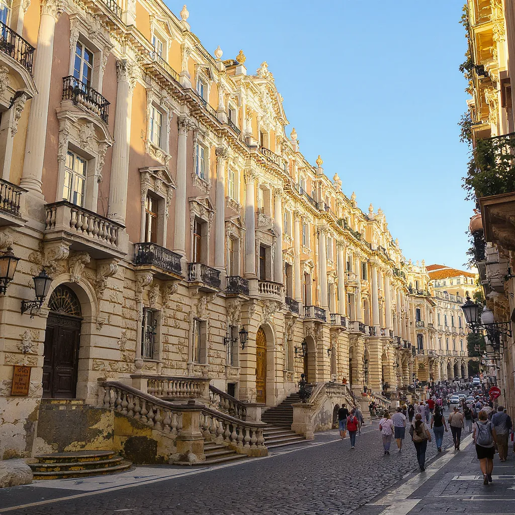 Catania’s historic core is part of the UNESCO serial site “Late Baroque Towns of the Val di Noto,” inscribed in 2002 after the city’s post‑1693 earthquake rebuild.