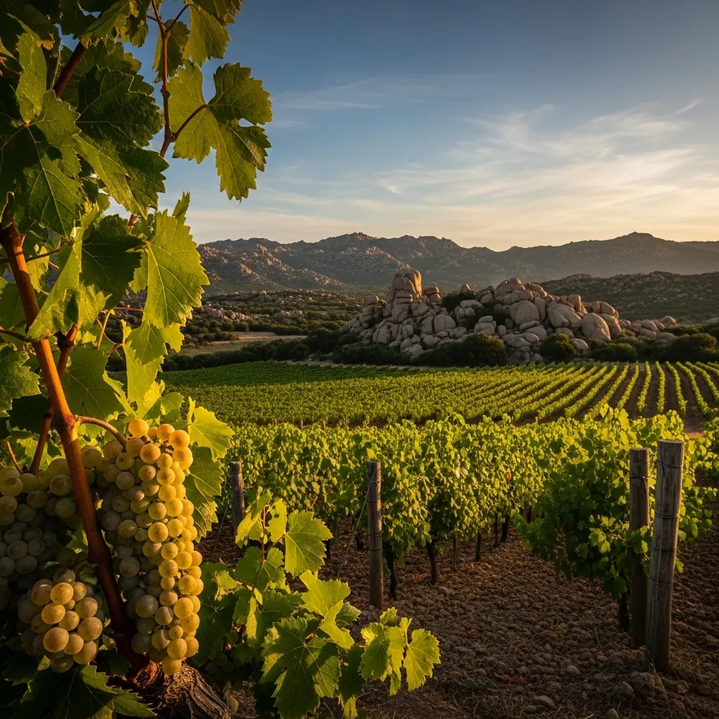Vermentino di Gallura is Sardinia’s only DOCG wine, recognized by ministerial decree on 11 September 1996; its production zone includes Olbia and the wider Gallura area.