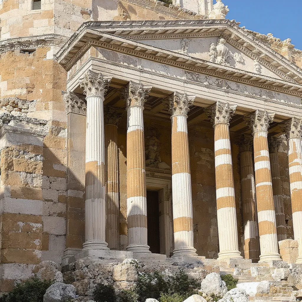 Syracuse Cathedral is literally built around a Greek temple: the 5th‑century BCE Temple of Athena’s Doric columns still form the nave and can be seen along the church’s north side.