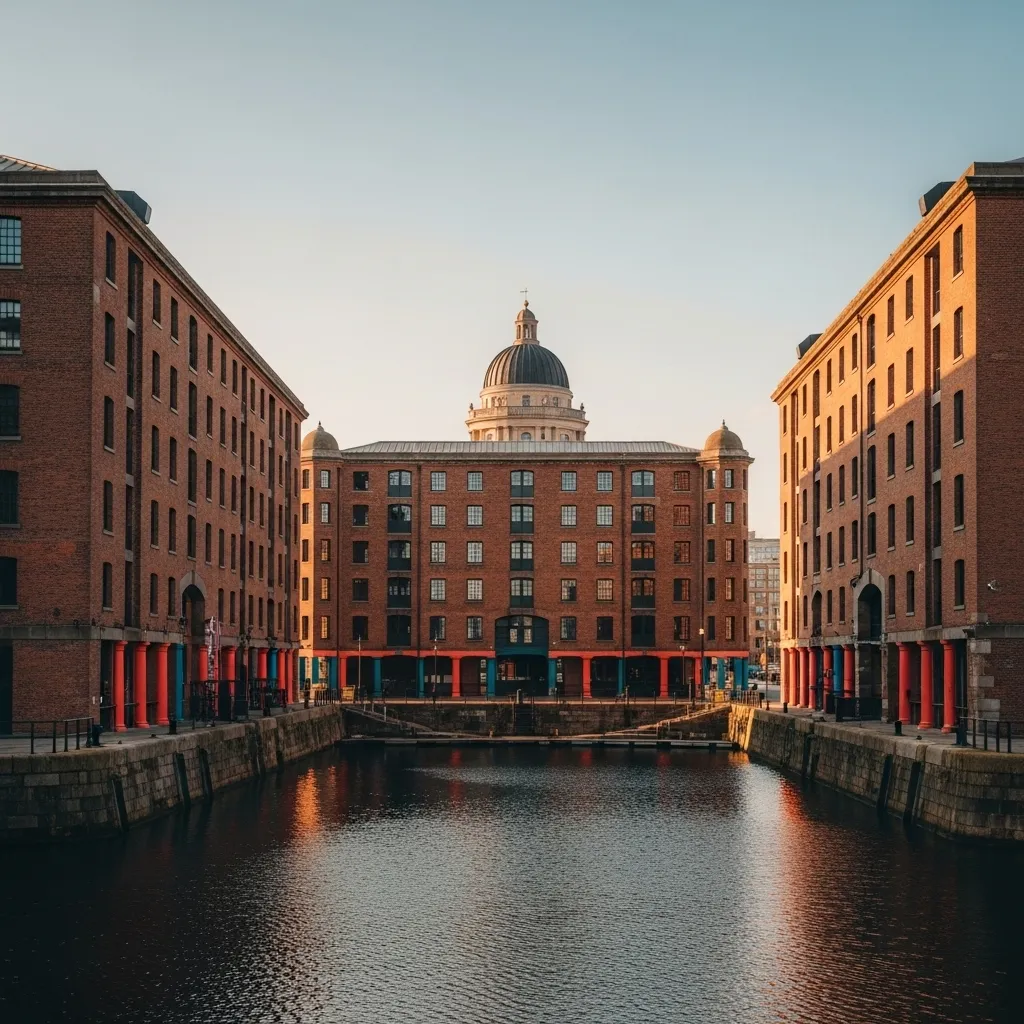 Opened in 1846, Royal Albert Dock was Britain’s first major structure built from cast iron, brick and stone with no structural wood—creating the world’s first non‑combustible warehouse system. 