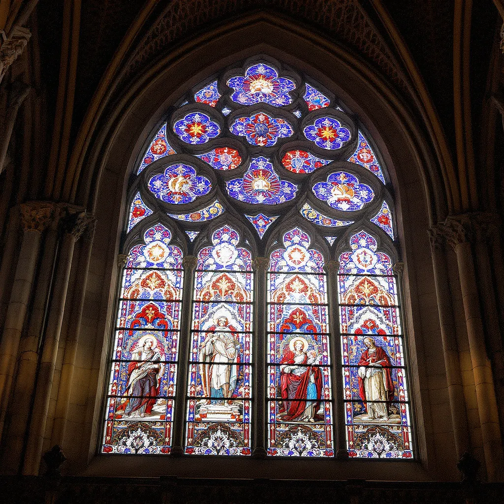 Start at York Minster’s east end: the Great East Window is the UK’s largest expanse of medieval stained glass, made 1405–1408 and fully revealed again after a decade-long conservation in 2018.
