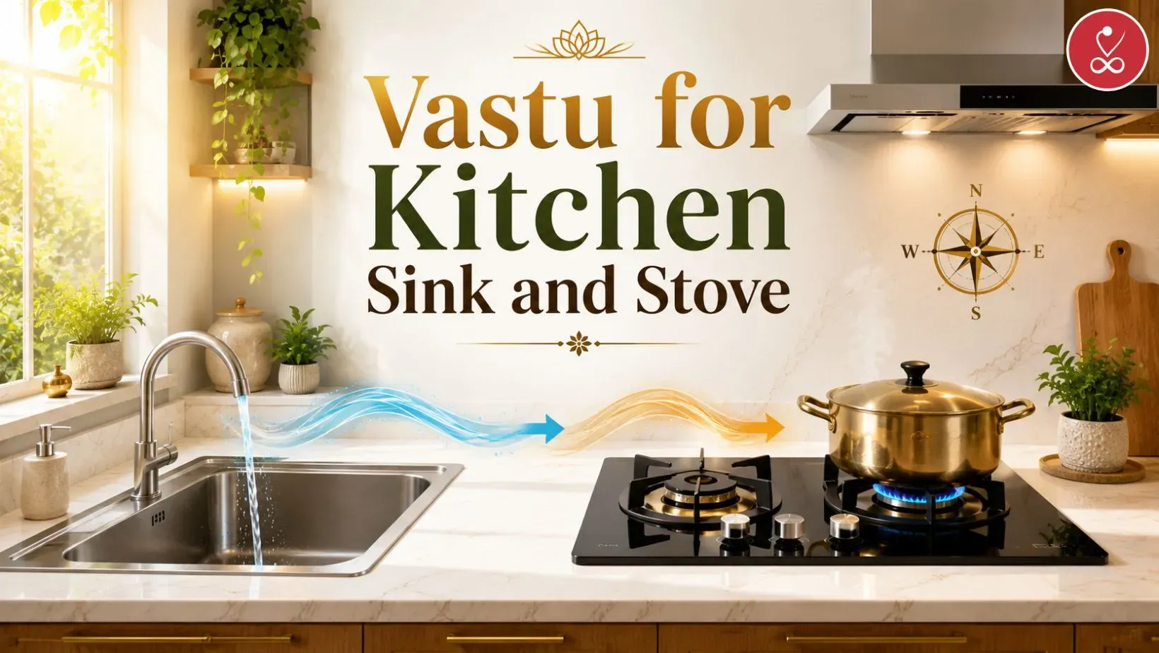 Vastu for Kitchen Sink and Stove