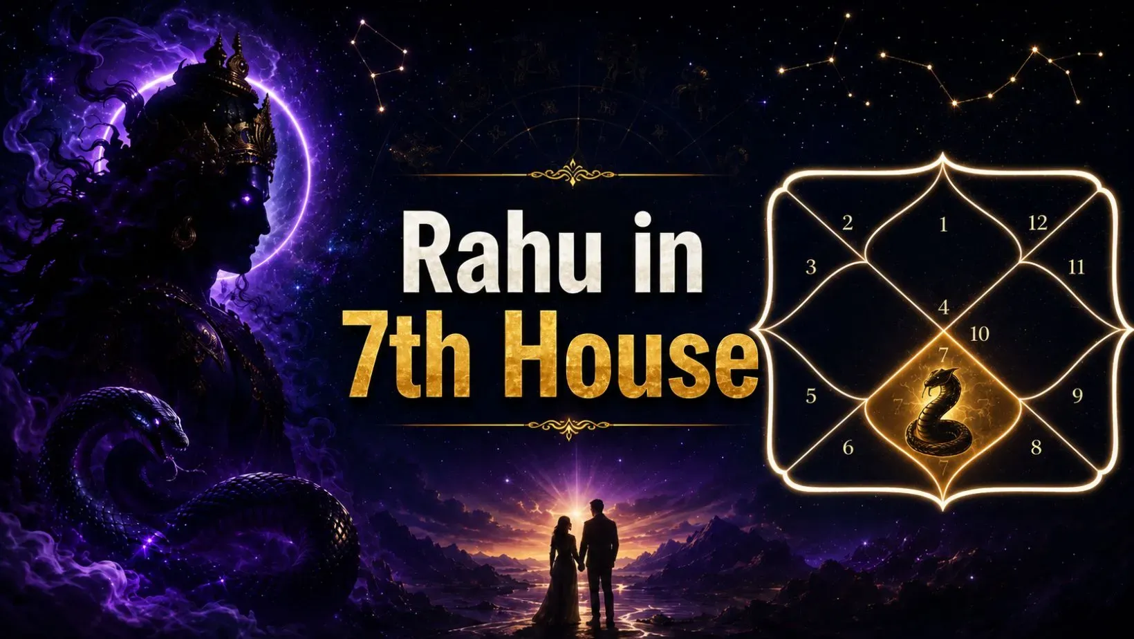 Rahu in 7th House