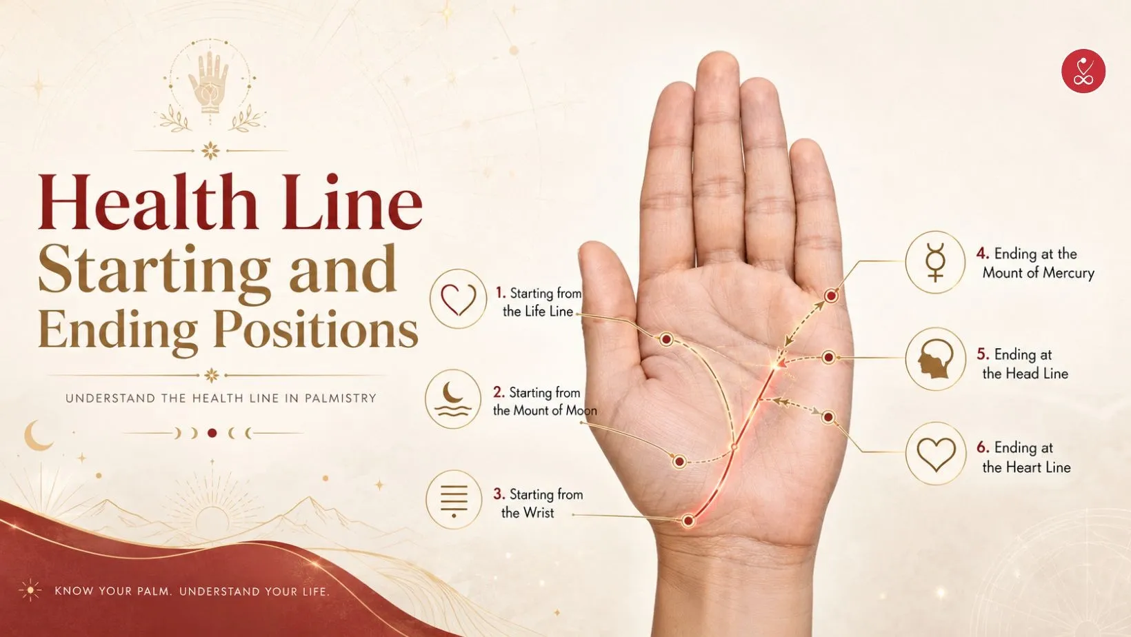 Health Line Starting and Ending Positions