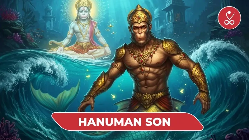 Hanuman Son makardhwaja