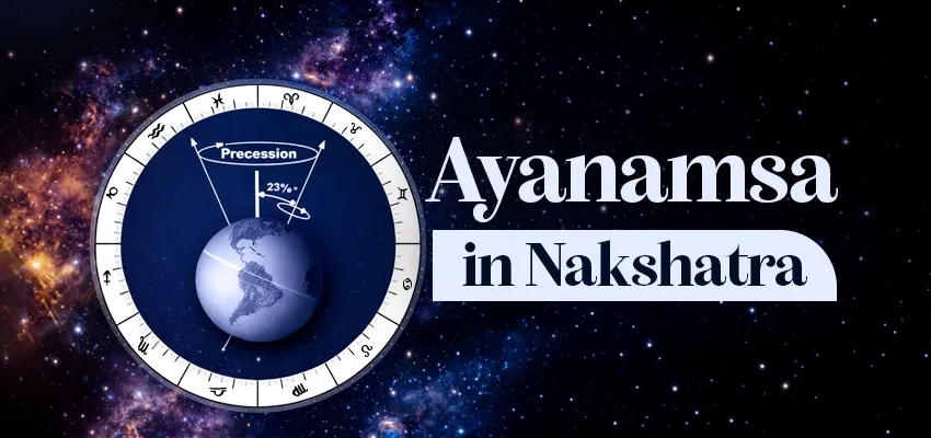 Ayanamsa in Nakshatra
