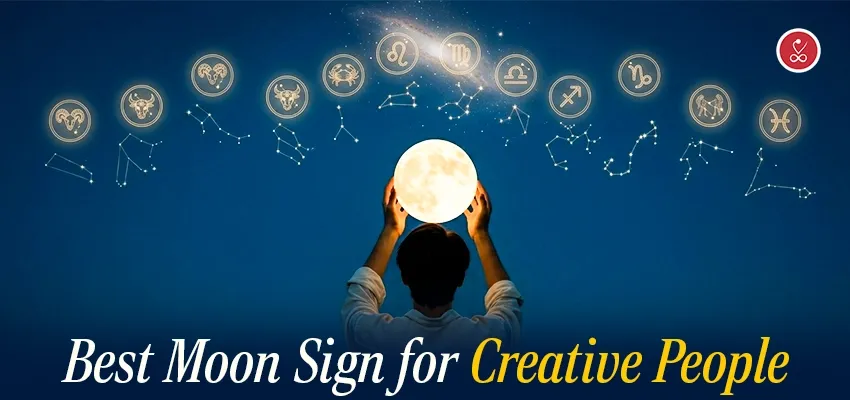 best moon sign for creative people