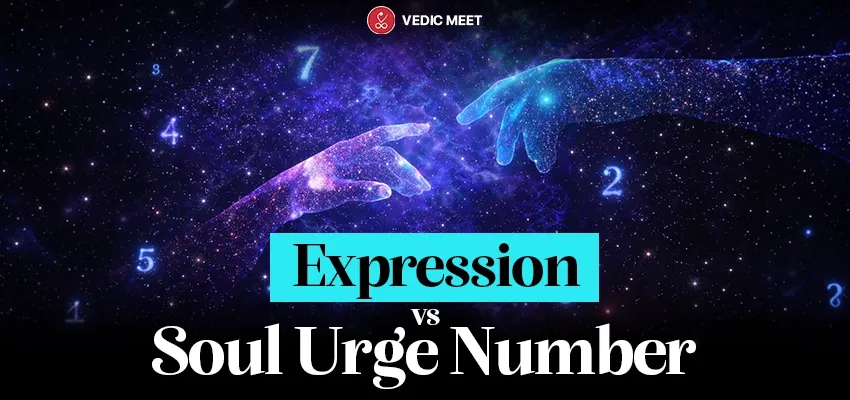 Expression vs Soul Urge Number