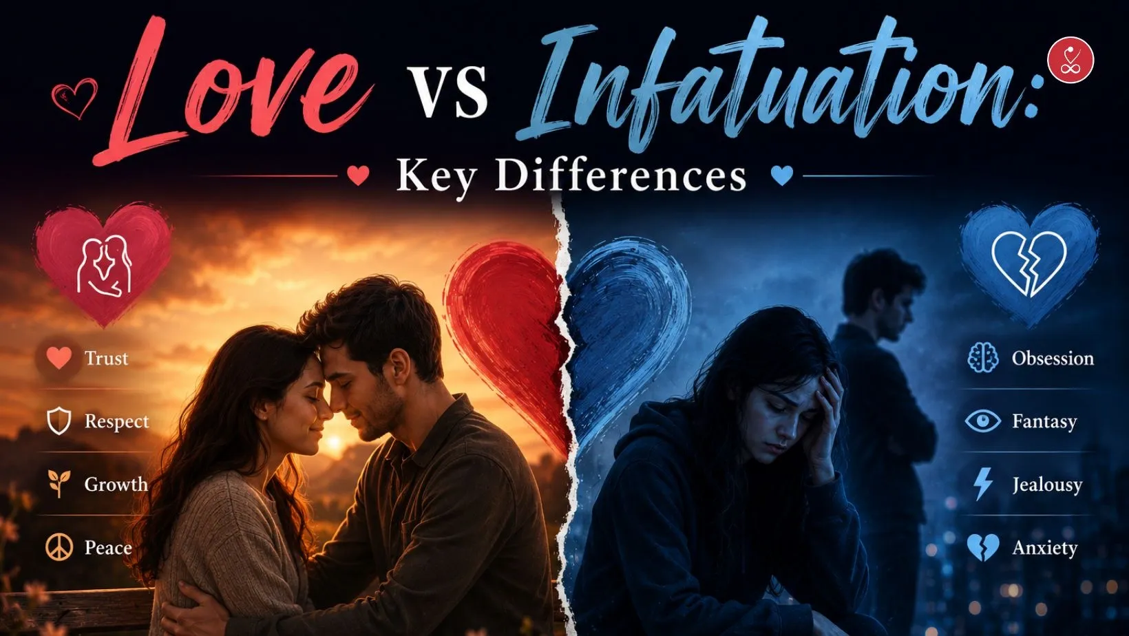 Love vs infatuation