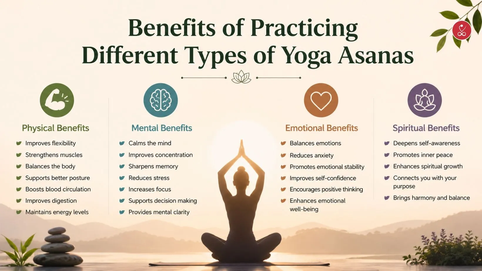 Benefits of Practicing Different Types of Yoga Asanas