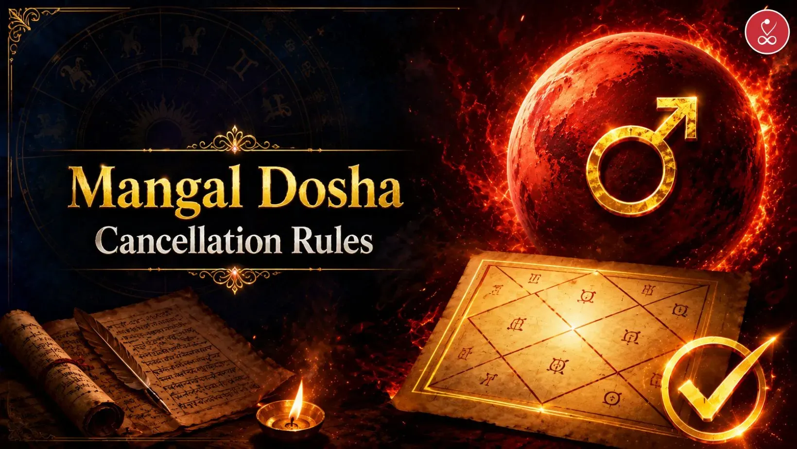 Mangal Dosha Cancellation Rules