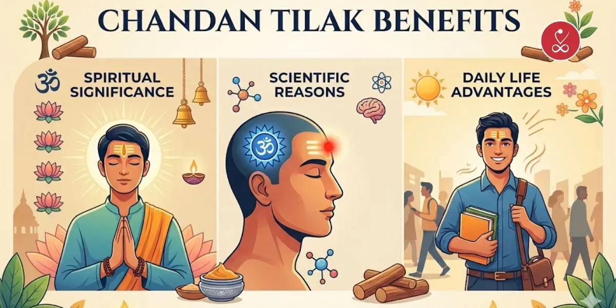 Chandan Tilak Benefits