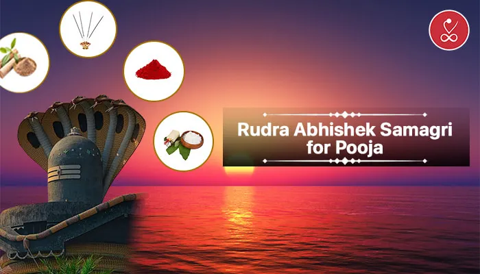 rudra abhishek puja samagri