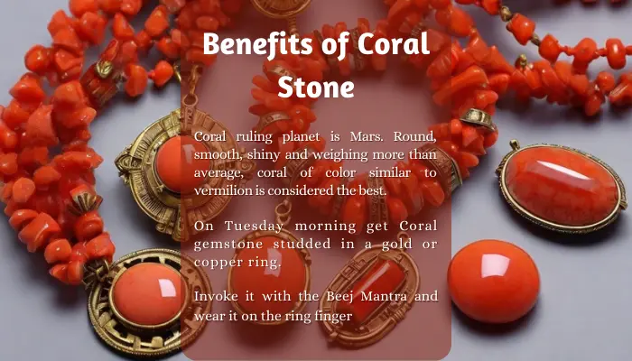 Astrological Benefits of Coral Stones