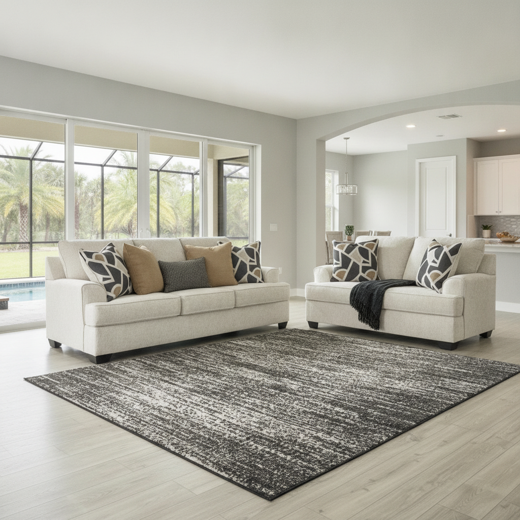 Heartcort Sofa & Loveseat: Orlando's Coastal Contemporary Living Room Solution | Ocean Furniture