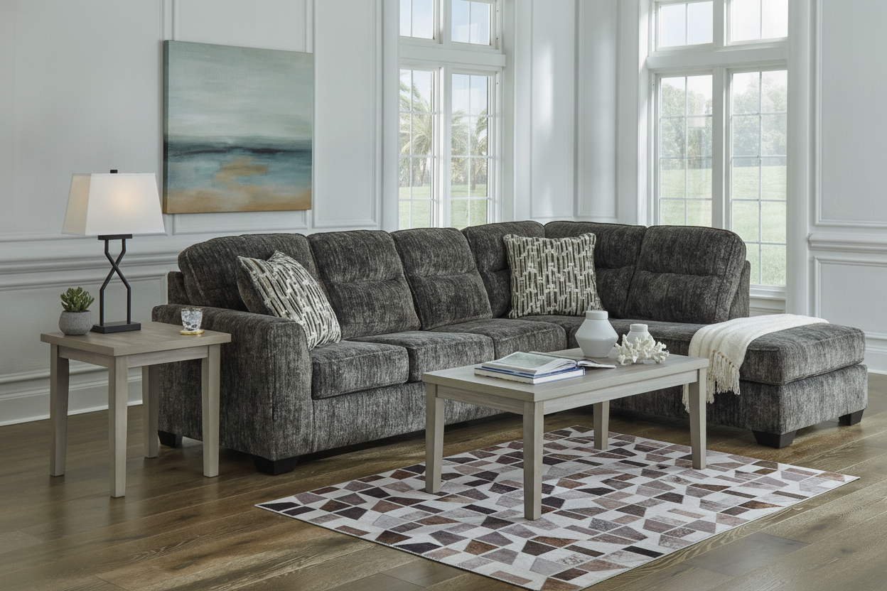 Lonoke Sectional: Modern Comfort for Your Tampa Home | Ocean Furniture