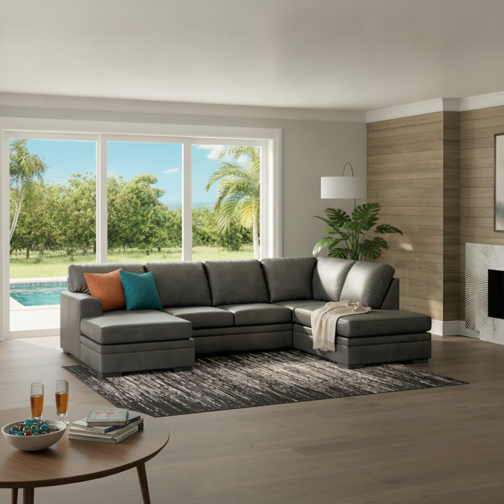Seccional Lofton-Pike: Estilo Costero Moderno para tu Hogar en Orlando/Kissimmee | Ocean Furniture