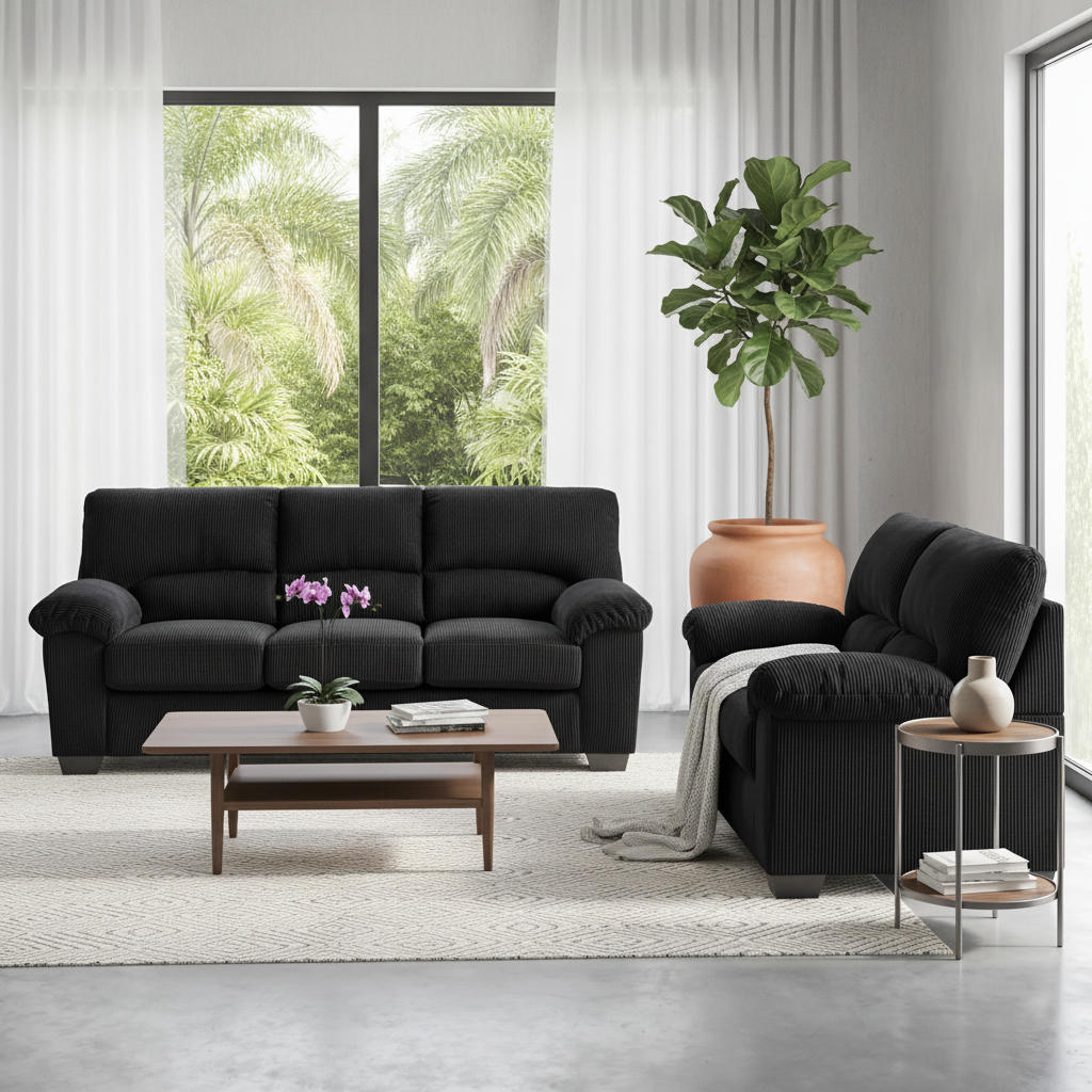 Juego de Sala SimpleJoy: Confort Moderno y Financiamiento Fácil en Tampa | Ocean Furniture