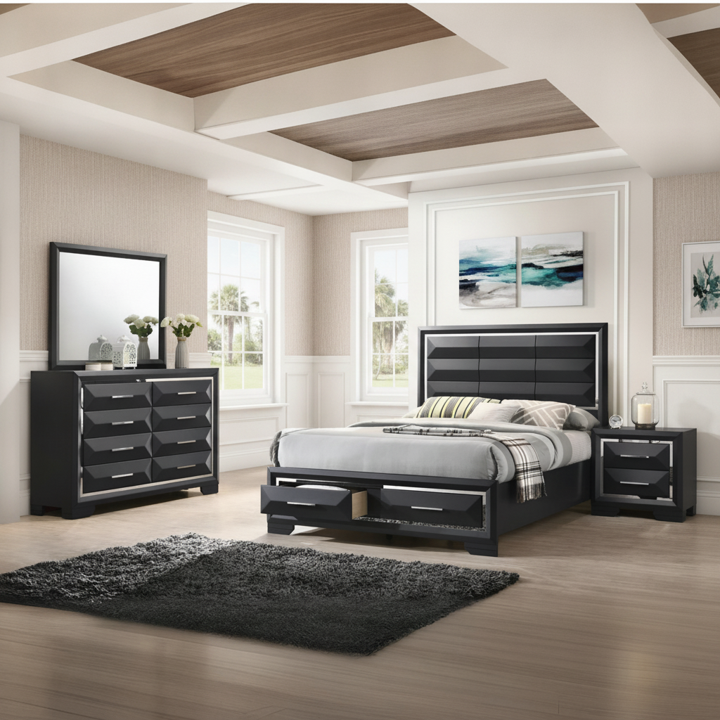 Juego Dormitorio Lizz 4 Piezas: Guía y Ofertas Fort Myers