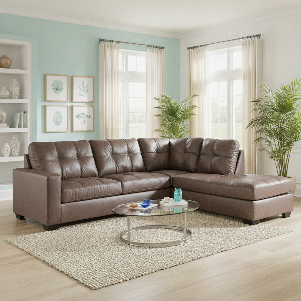 Barlin Mills Sectional with Chaise: The Perfect Tampa Sectional for Style & Comfort | Ocean Furniture