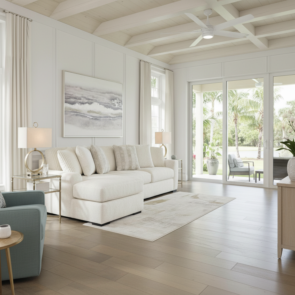 Seccional Chessington en Tampa: Confort Moderno para tu Hogar Floridano | Ocean Furniture