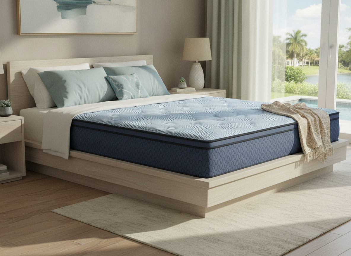 Colchón Híbrido Peak 2.0 Fort Myers | Confort Fresco para Florida | Ocean Furniture