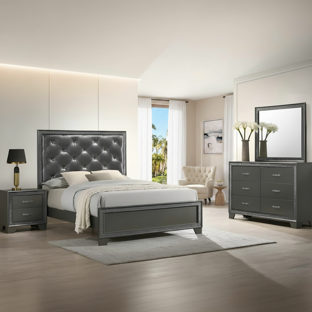 Kaia 4-Pc Bedroom Set Fort Myers: Florida Style & Outlet Savings at Ocean Furniture