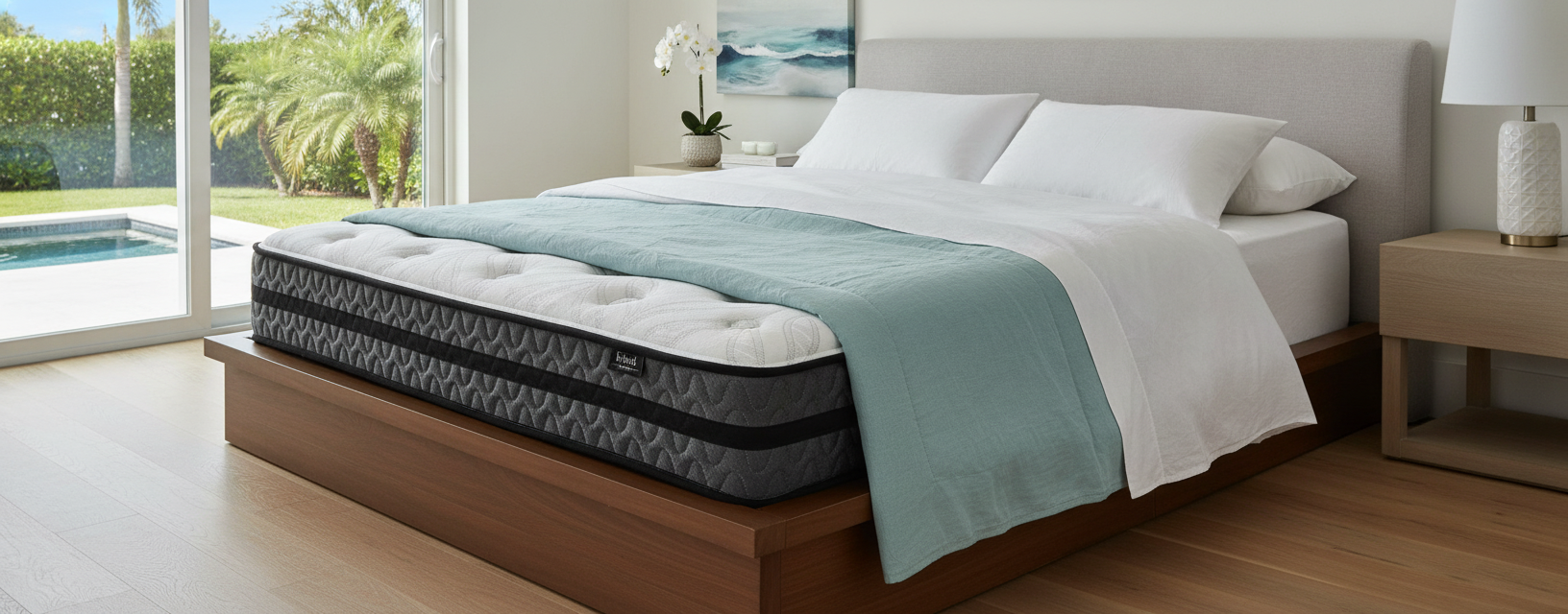 Transform Your Orlando Home: The 10 Inch Pocketed Hybrid Mattress for Coastal Comfort | Ocean Furniture