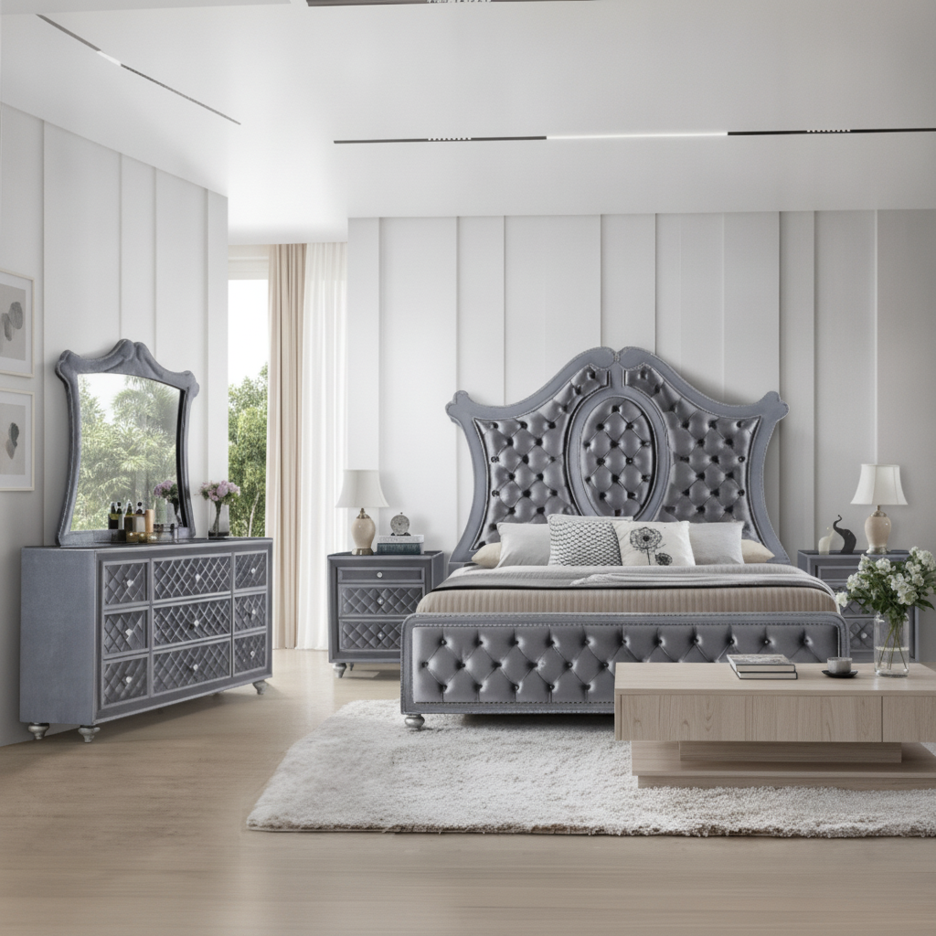 Juego de Dormitorio Cameo 5 Piezas Tampa | Oferta Exclusiva Ocean Furniture