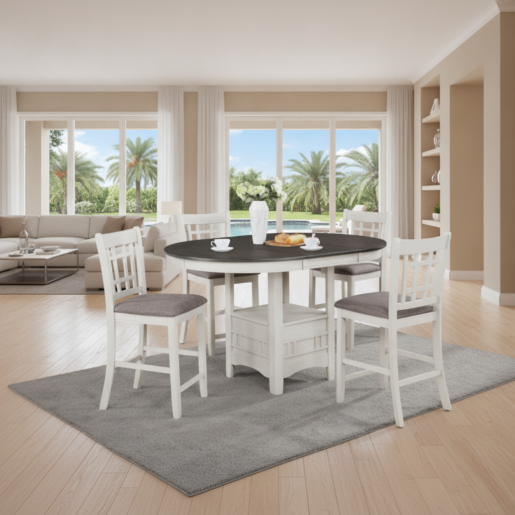 Juego de Comedor Hartwell: Estilo Moderno para tu Hogar en Orlando/Kissimmee