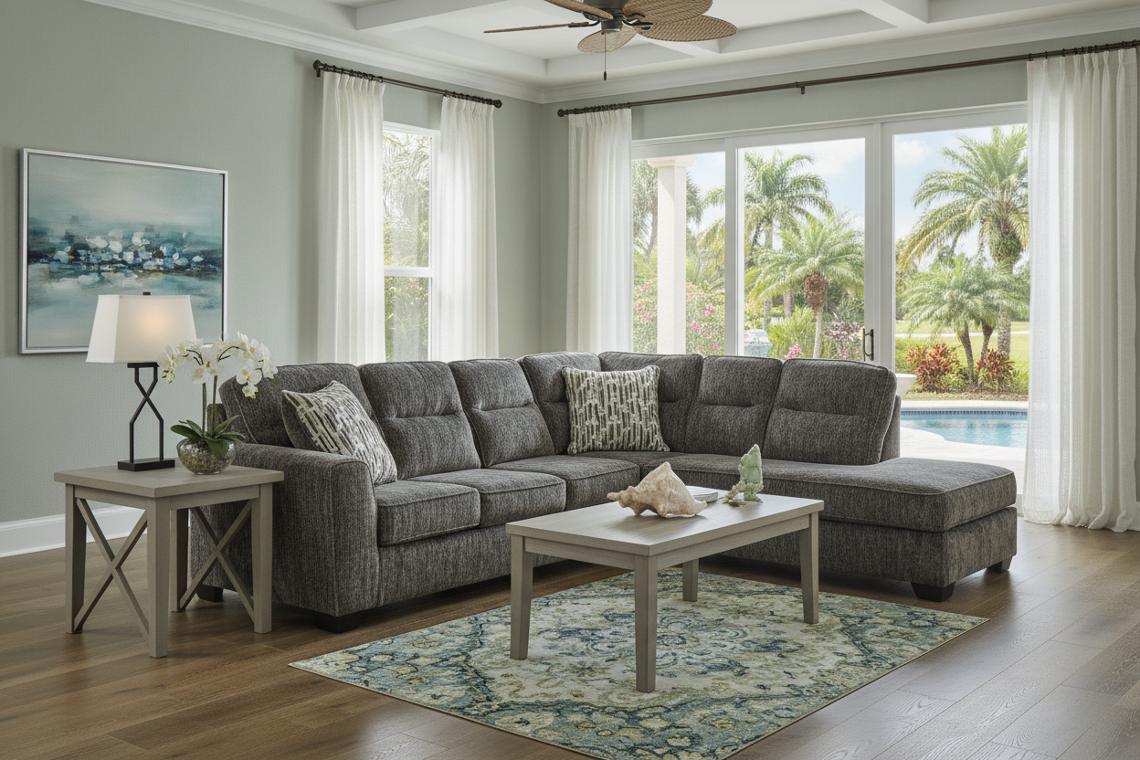 Lonoke Sectional: Your Guide to Choosing Furniture for Florida Living in Fort Myers | Ocean Furniture
