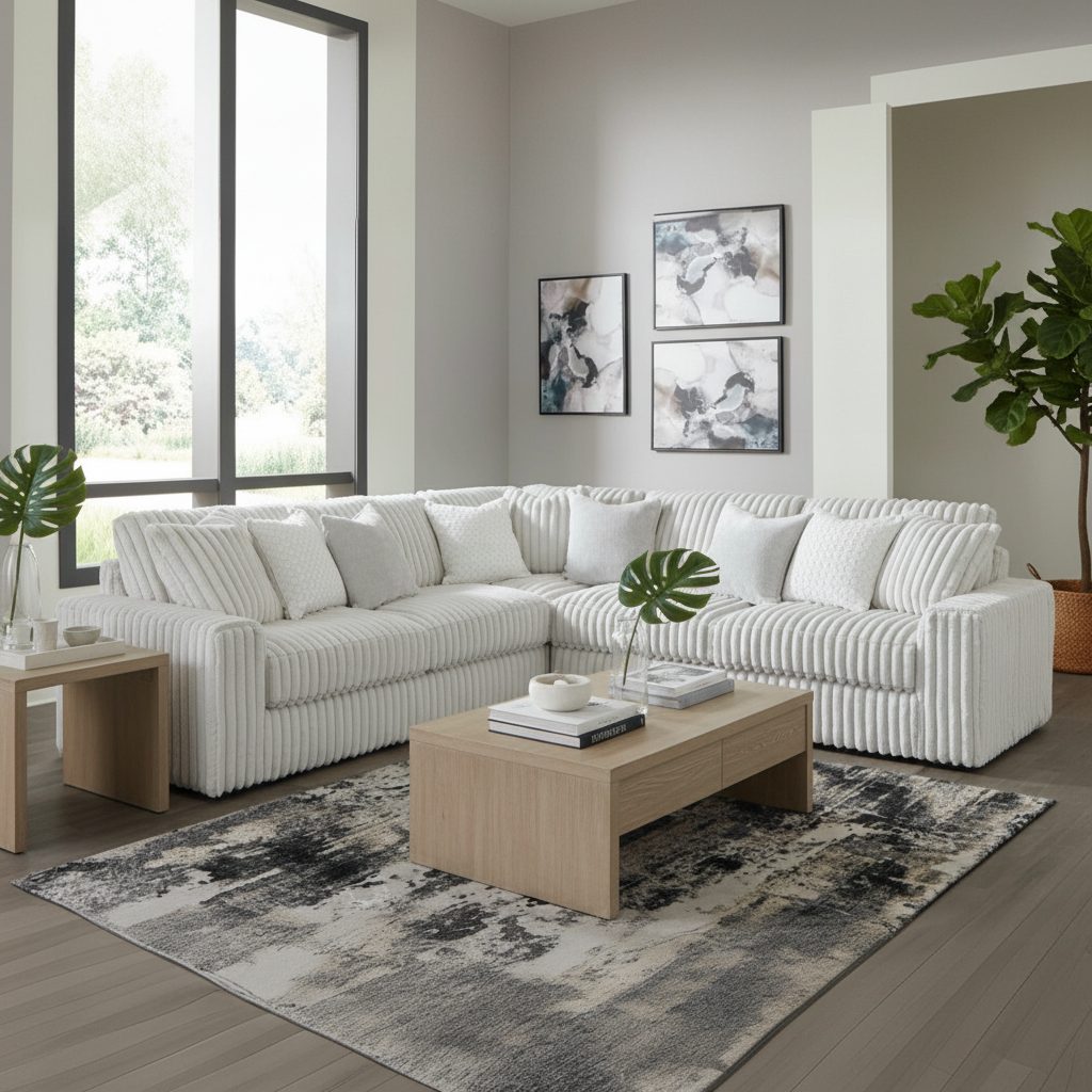 Seccional Moderno Stupendous en Tampa: Lujo y Confort para su Hogar en Florida | Ocean Furniture