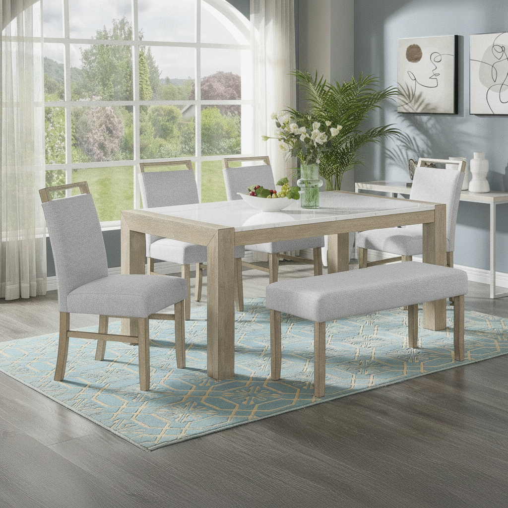 Guía de Compra: Mesa Comedor Mármol Dune en Fort Myers | Ocean Furniture