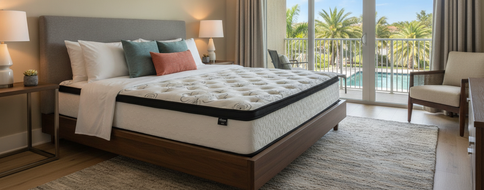 Chime 12-Inch Hybrid Mattress Orlando: Your Coastal Oasis Awaits at Ocean Furniture