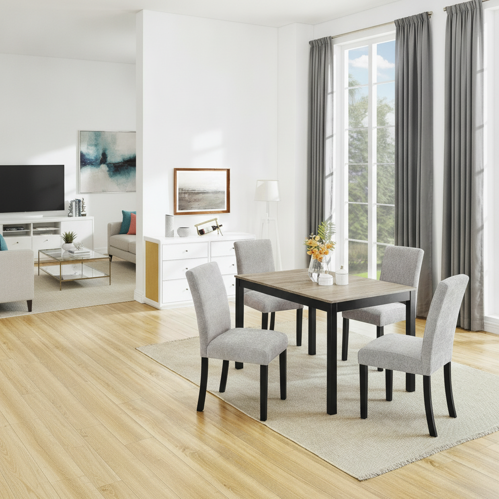 Juego de Comedor Forana 5 Piezas en Tampa: Estilo y Ahorro en Ocean Furniture