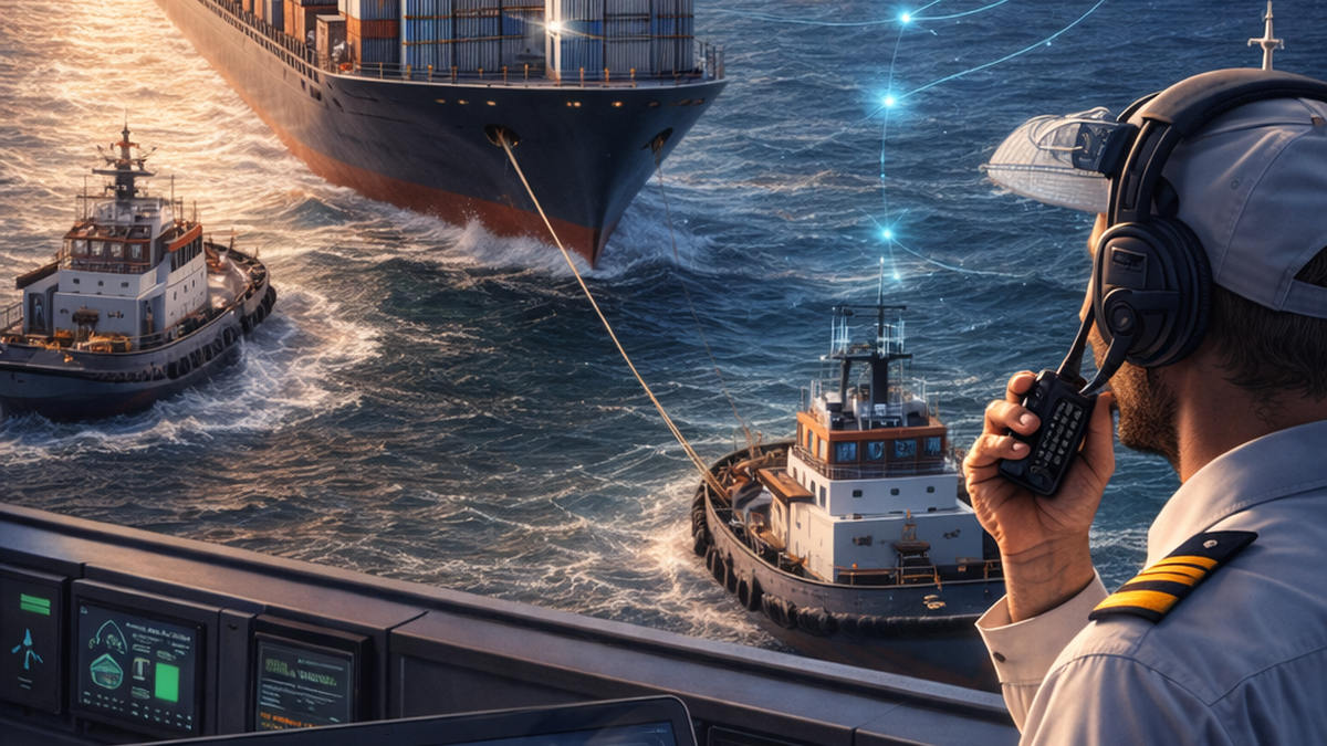 AI Speech Recognition Could Turn VHF Chatter into Clear Commands for Safer Tug and Pilot Operations