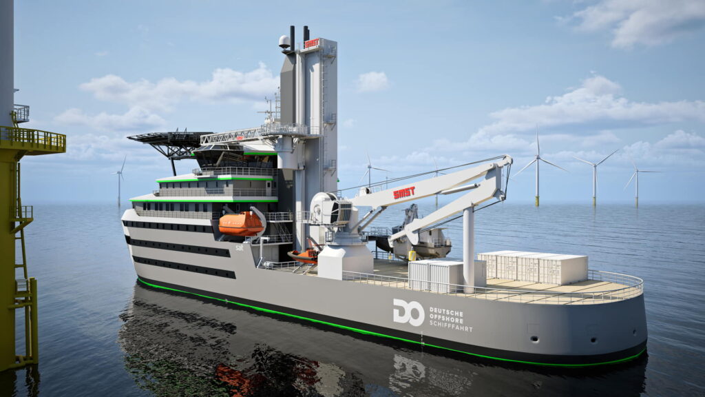 Deutsche Offshore Schifffahrt Starts Build of Joule Class C CSOVs with First Steel Cut in China